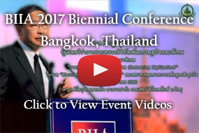 BIIA 2017 Bienial Conference - Bangkok, Thailand