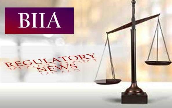 BIIA Regulatory Newsletter June 2019 (34th) Edition