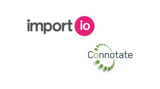 Import.io Acquires Connotate, Extending Web Data Integration Market Leadership