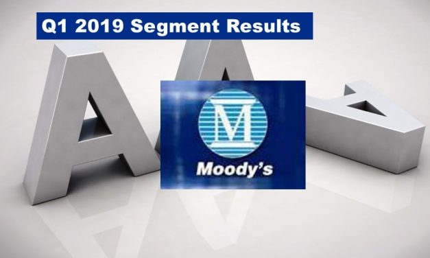 Moody’s Q1 2019 Revenue Growth Segment Analysis