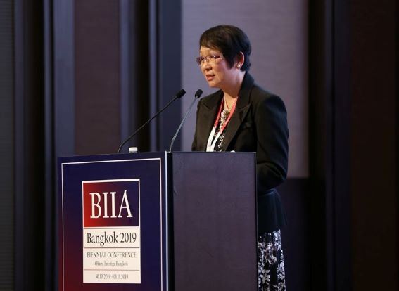 Welcome Address of Jane Foo, Chairman of BIIA at the BIIA 2019 Biennial Conference