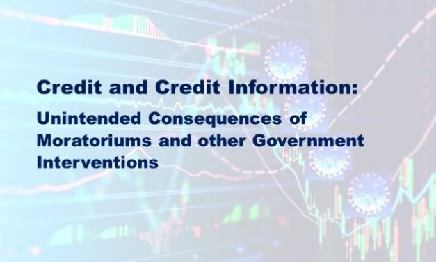 Moratoriums on Insolvencies:  The Great Disrupter of Credit and Credit Information