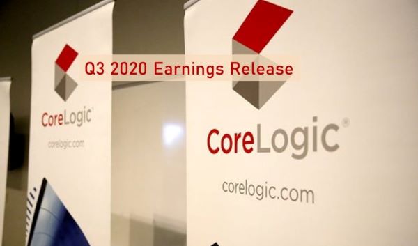 CoreLogic Q3 2020 Revenue Up 16%