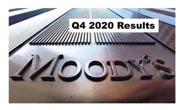 Moody’s Corporation 4Q 2020 Up 5%; FY 2020 Up 11%