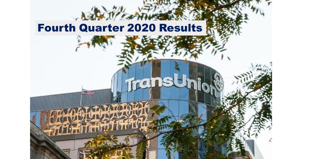 TransUnion Q4 2020 and Full Year Revenues Up 2%