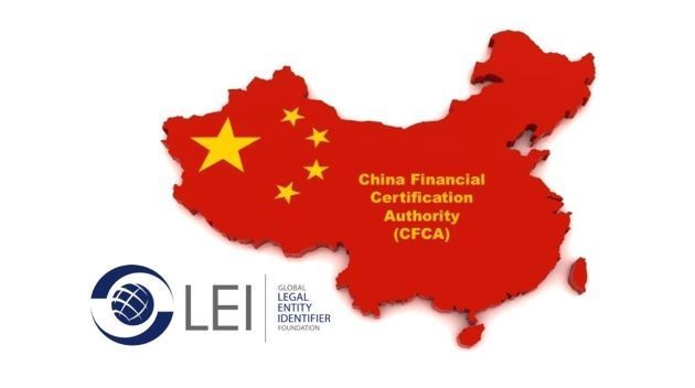 China Financial Certification Authority (CFCA) Launches First Commercial Use of LEI in Digital Certificates