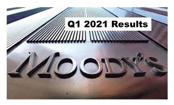 Moody’s Corporation Q1 2021 Revenue Up 24%