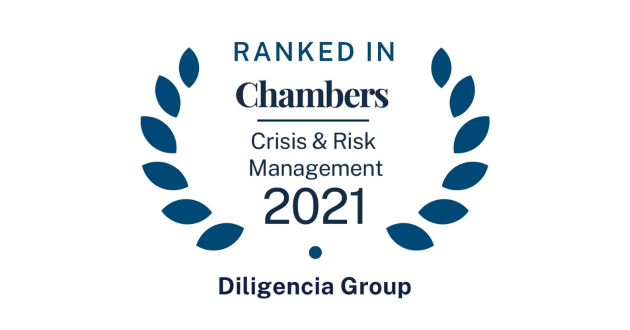 Diligencia Ranked in the Chambers Crisis and Risk Management Guide 2021