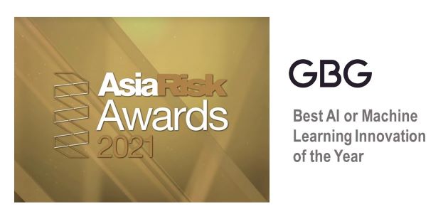 GBG Wins Best AI/Machine Learning Innovation of the Year from Asia Risk Awards 2021
