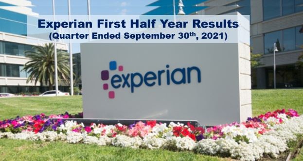 Experian First Half 2022 (Period Ended September 2021) Segment Report