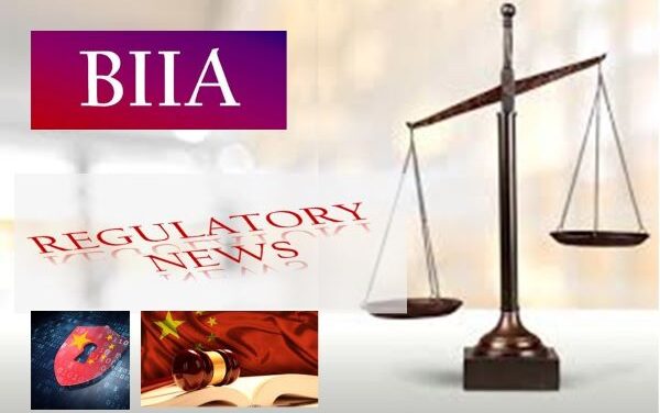 BIIA Regulatory Newsletter November 2021(58) Edition