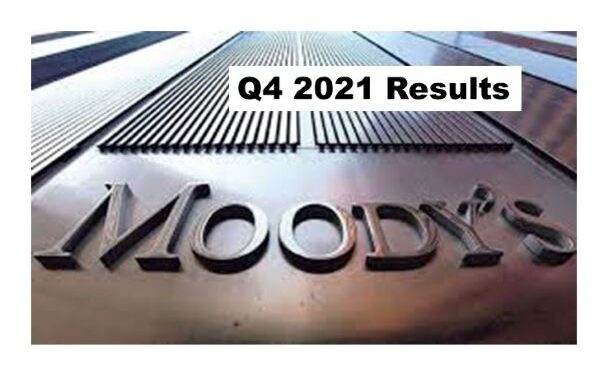 Moody’s Q4, 2021 Revenue Up 19%, Full Year Up 16%