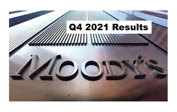 Moody’s Q4, 2021 Revenue Up 19%, Full Year Up 16%