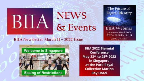 BIIA Newsletter March II – 2022 Issue