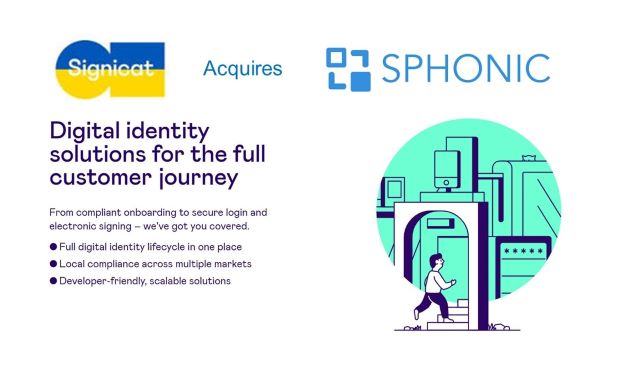 Signicat Acquires UK-based Anti-Fraud and Identity Technology Company Sphonic