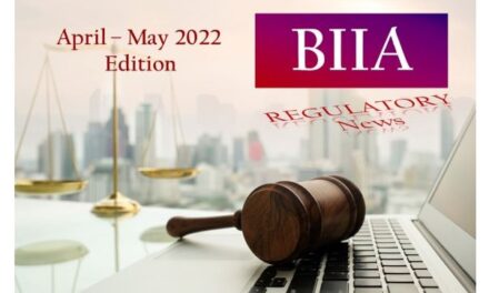 Regulatory Newsletter April – May 2022 (62nd) Edition