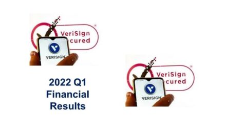 VeriSign Q1 2022 Revenue Up 7.2%