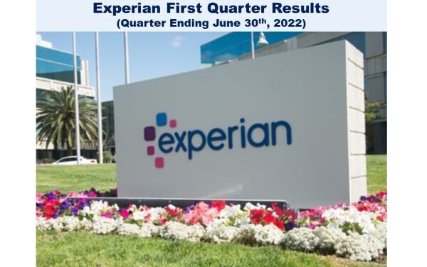 Experian First-quarter Revenue Rises on Robust Credit Demand in North America