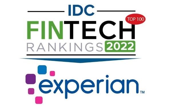 Experian Named to Top 10 in IDC FinTech Rankings Top 100