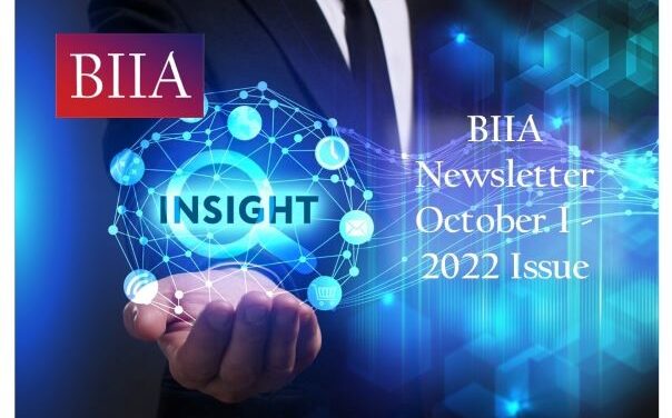 BIIA Newsletter October I – 2022 Issue