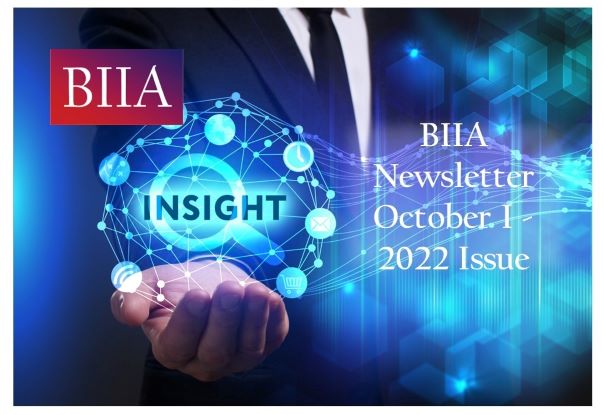 BIIA Newsletter October I – 2022 Issue