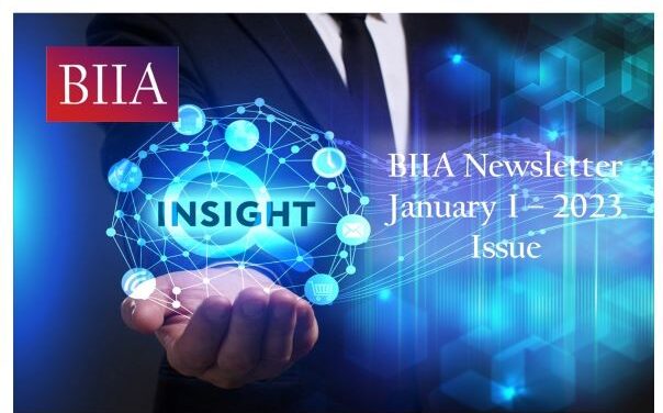 BIIA Newsletter January I – 2023