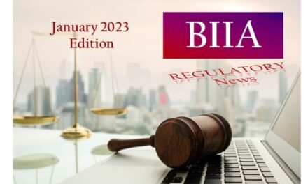 BIIA Regulatory Newsletter January 2023 (68th) Edition