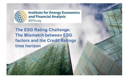 IEEFA Asia: ESG Scrutiny Reveals Cracks In Credit Rating Methods