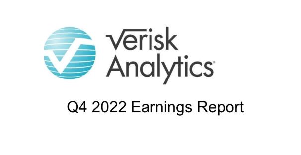 Verisk Q4 2022 Revenue Up 8.1%, Full Year Revenue Up 6.5%