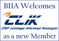 BIIA Welcomes CRIF LEMBAGA INFORMASI KEUANGAN (CLIK) - as a New Member