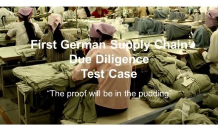 German Supply Chain Due Diligence Act:  First Complaint Filed
