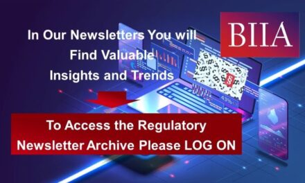 Welcome to the BIIA Regulatory Newsletter Archive