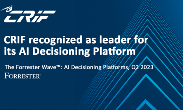CRIF Recognised as a Leader in AI Decisioning by Global Independent Research Firm
