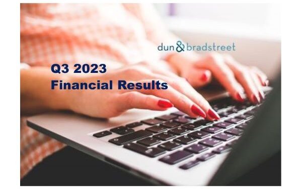 Dun & Bradstreet Q3 2023 Revenue Up 4.8% (constant currency)