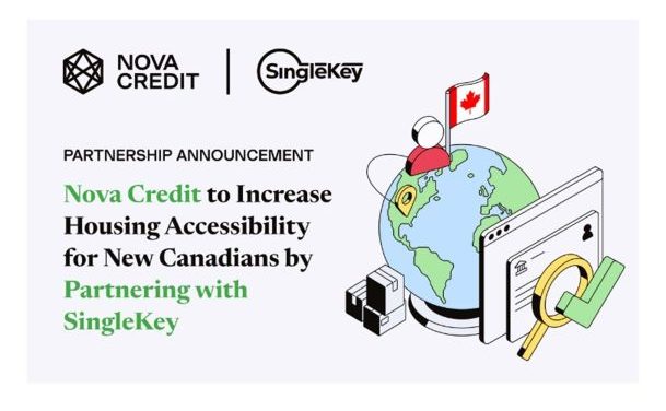 SingleKey and Nova Credit Partner to Empower Newcomers Amidst Record-High Rents and Soaring Immigration Rates